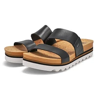 Women's Cushion Vista Hi Sandal - Black/Black