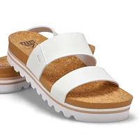 Women's Cushion Vista Hi Sandal - Black Braid