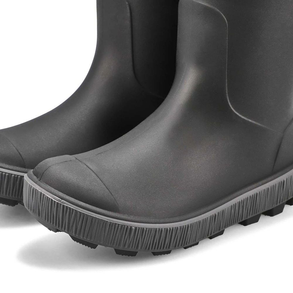 Boys' Riptide Waterproof Rain Boot - Black/Charcoa