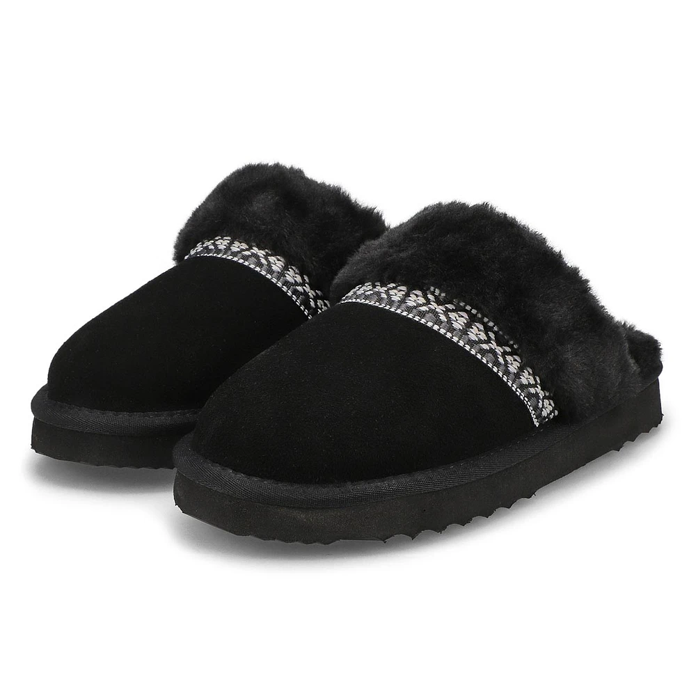 Women's Runabout Open Back Suede Slipper