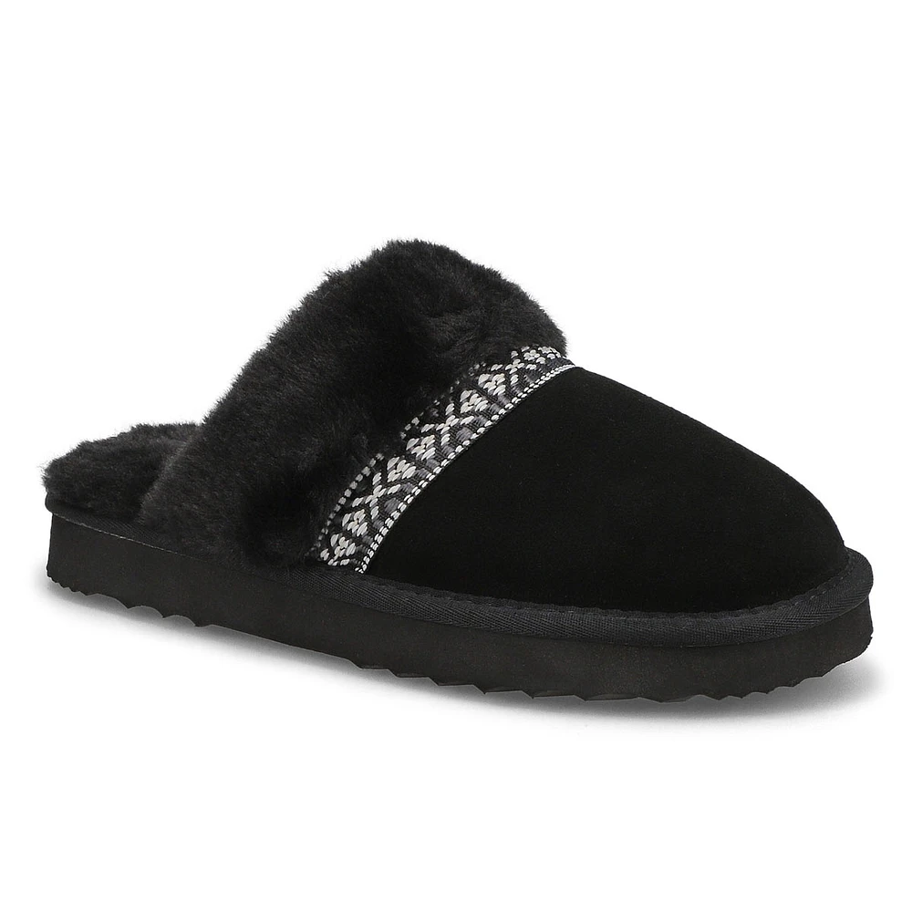 Women's Runabout Open Back Suede Slipper