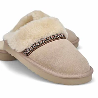 Women's Runabout Open Back Suede Slipper