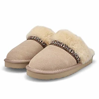 Women's Runabout Open Back Suede Slipper