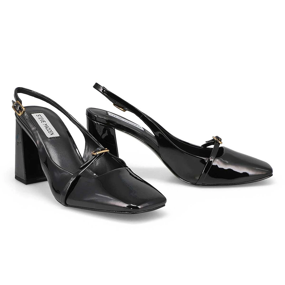 Women's Ryanne Slingback Dress Heel - Black Patent