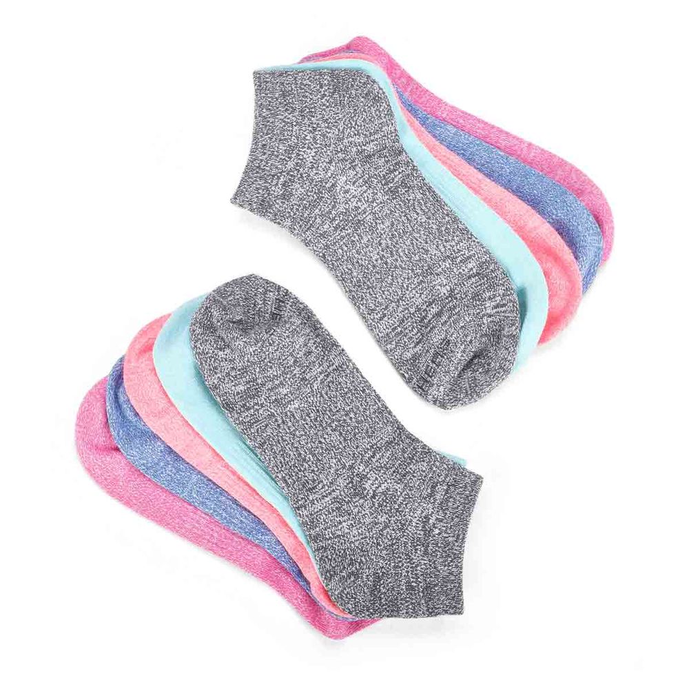 Womens Quarter Sock 5-pack - White