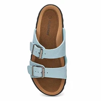 Women's Sadie Double Buckle Smooth Leather