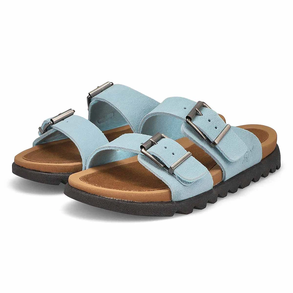 Women's Sadie Double Buckle Smooth Leather