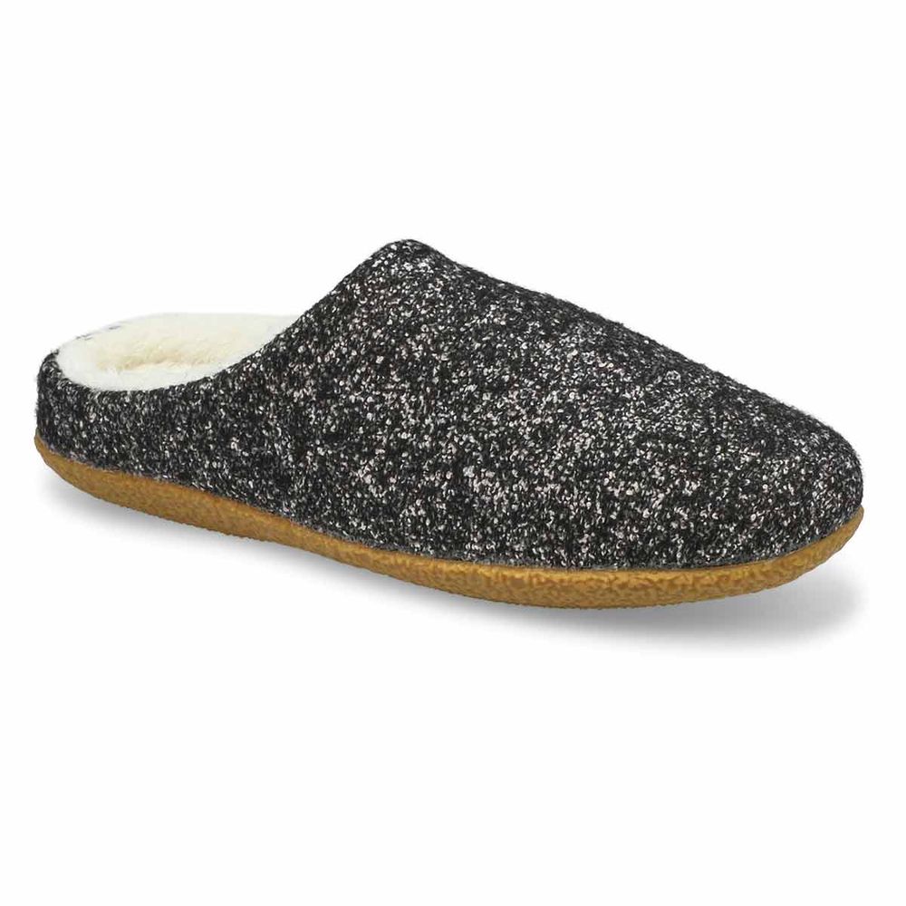 Women's Saturn 3 Open Back Slipper - Black