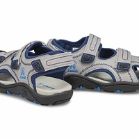 Girls' SeaTurtle 2 Closed Toe Sandal - Grey/Blue