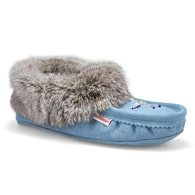 SoftMocs en fourrure de lapin 660, gris, femmes