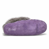 Women's 653L Rabbit Fur SoftMocs - Black