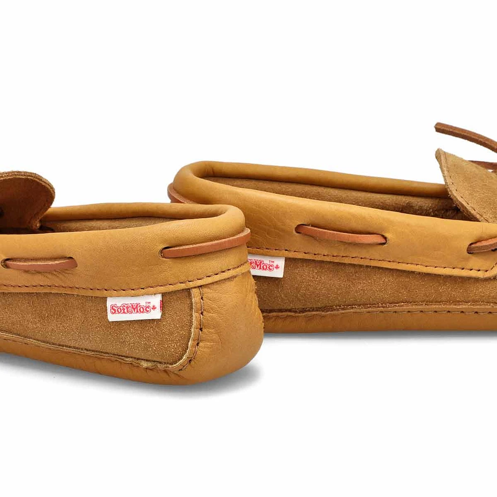 SoftMocs av/mousse visco SF78, ocre foncé, femmes