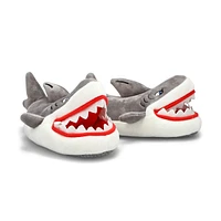 Kids' Shark Slipper - Grey /White