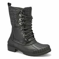 Botte d'hiver imperméable SIENNA 2, noir, femmes