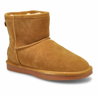 Botte en suède SMOCS 5 LOW, latté, femmes