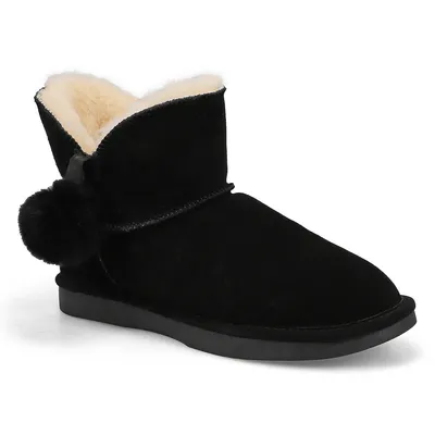 Women's Smocs 5 Low Pom Suede Boot