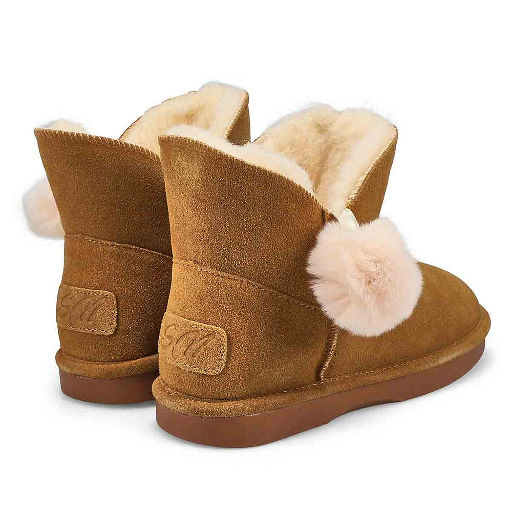 Women's Smocs 5 Low Pom Suede Boot