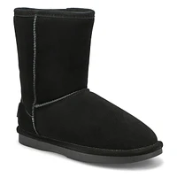Botte en suÃ¨de SMOCS 5 MID, noir, femmes