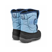 Botte d'hiver imperméable SNOWBUG 5, noir, bébés