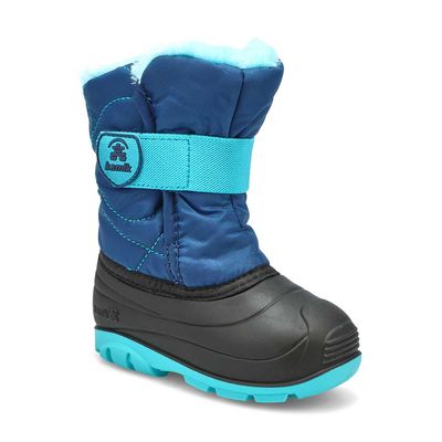 Infs-g Snowbug F Waterproof Winter Boot- Teal