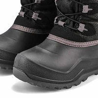 Botte d'hiver imperméable SNOWGYPSY 4, noir, fille