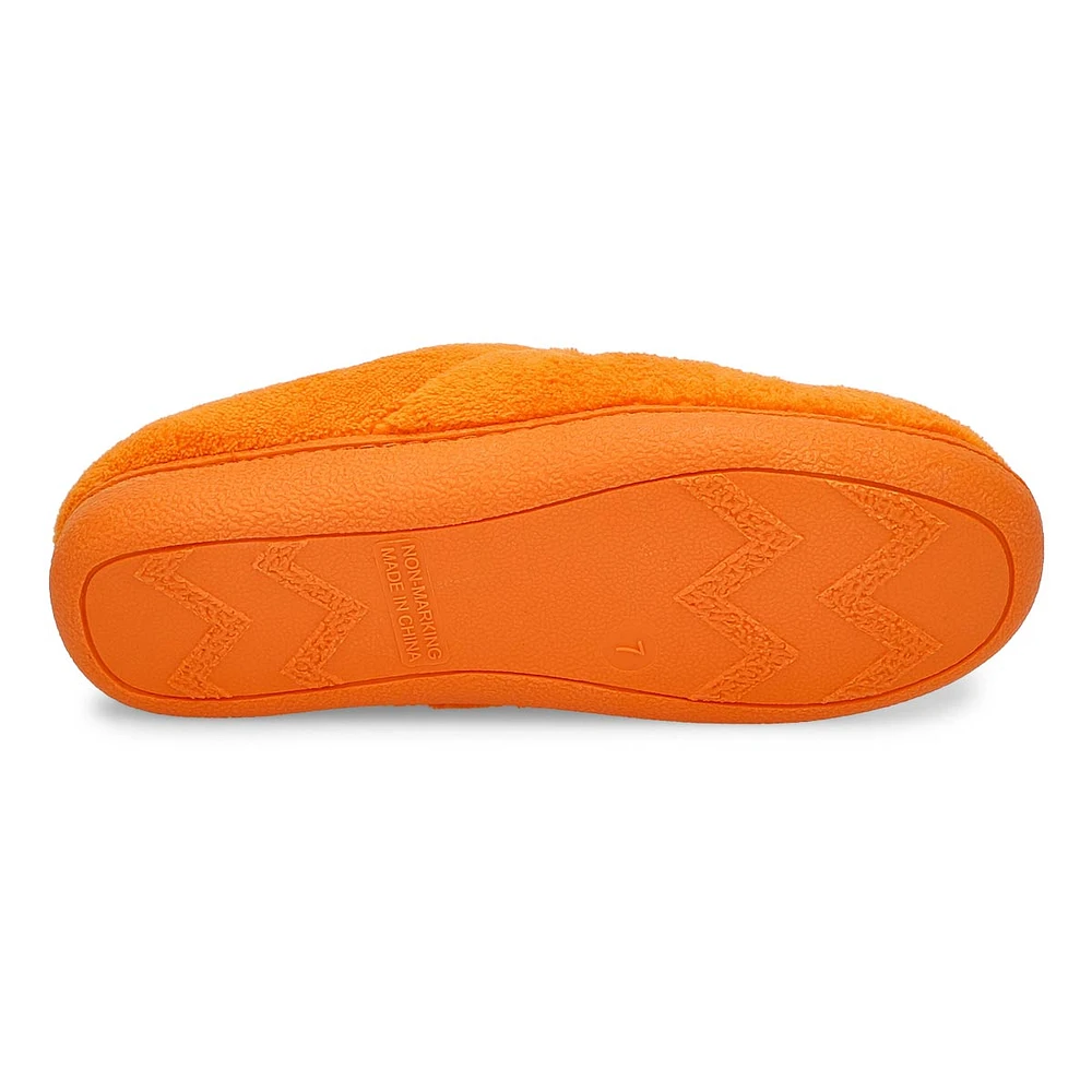 Women's Snuggle Open Back Memory Foam Slipper