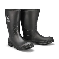 Boys' Stomp Waterproof Rain Boot - Black