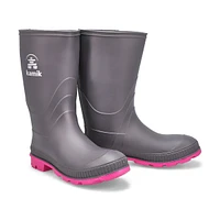 Botte de pluie imperméable STOMP, anthracite, fill