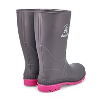 Botte de pluie imperméable STOMP, anthracite, fill