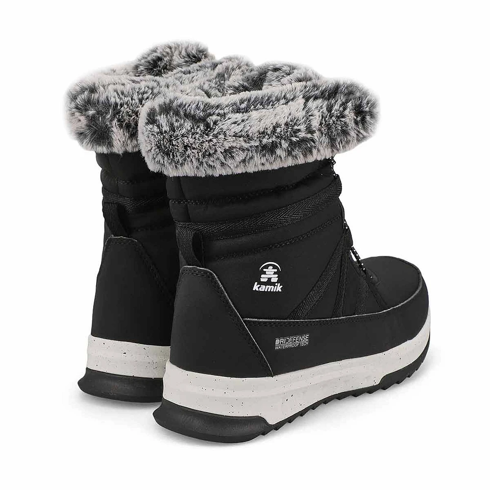 Kids' Stormy F Waterproof Winter Boot - Light Grey