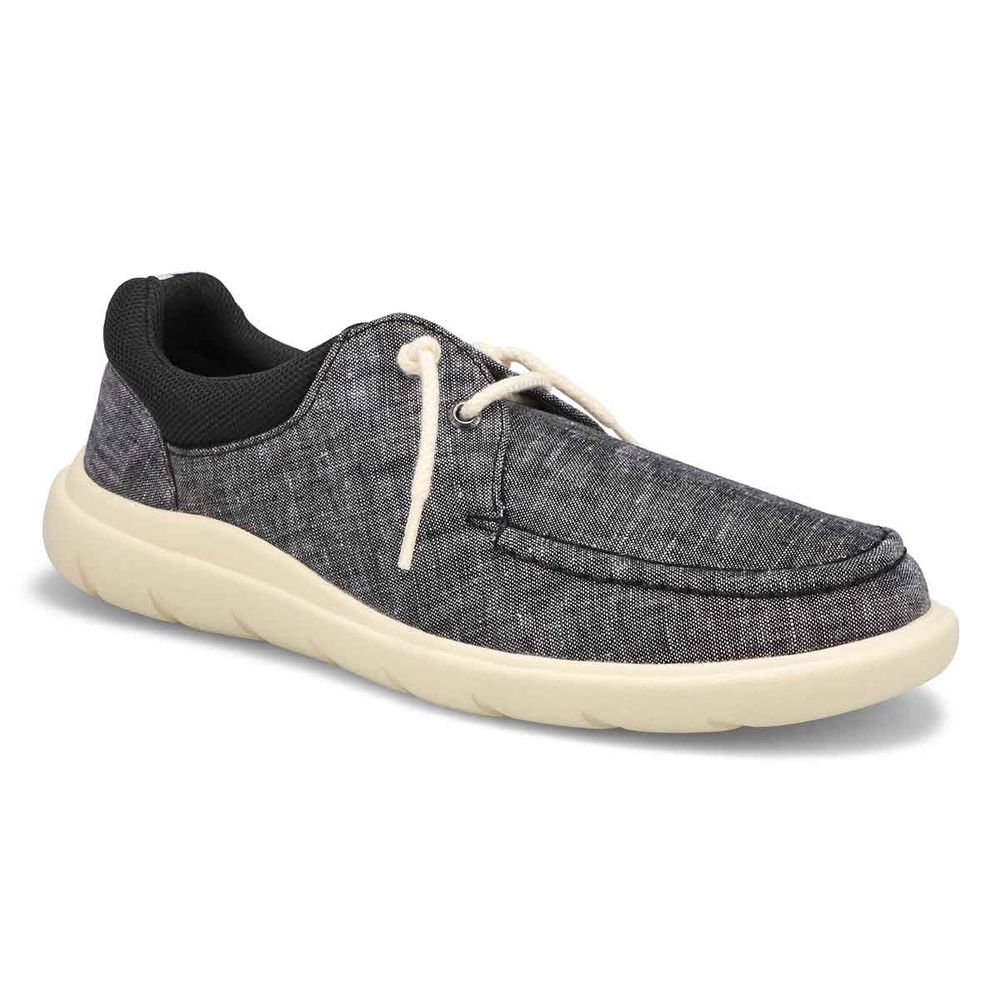 Mens Levi's Turner Chambray Casual Shoe - Grey