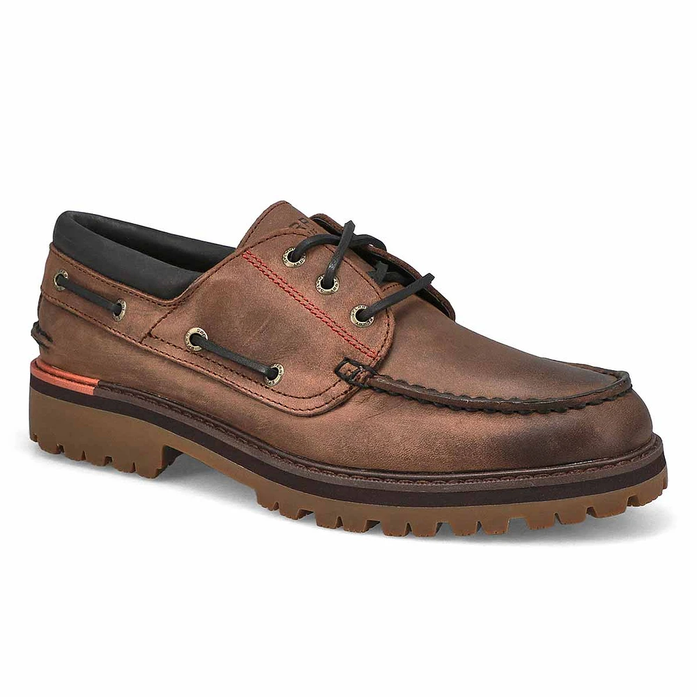 Men's A/O Lug 3 Eye Boat Shoe - Brown