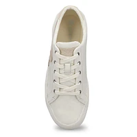 Baskets en cuir à lacets SANDY LEATHER, blanc, fem