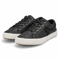 Baskets en cuir Ã  lacets SANDY LEATHER, blanc, fem