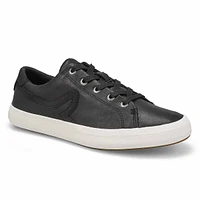 Baskets en cuir Ã  lacets SANDY LEATHER, blanc, fem
