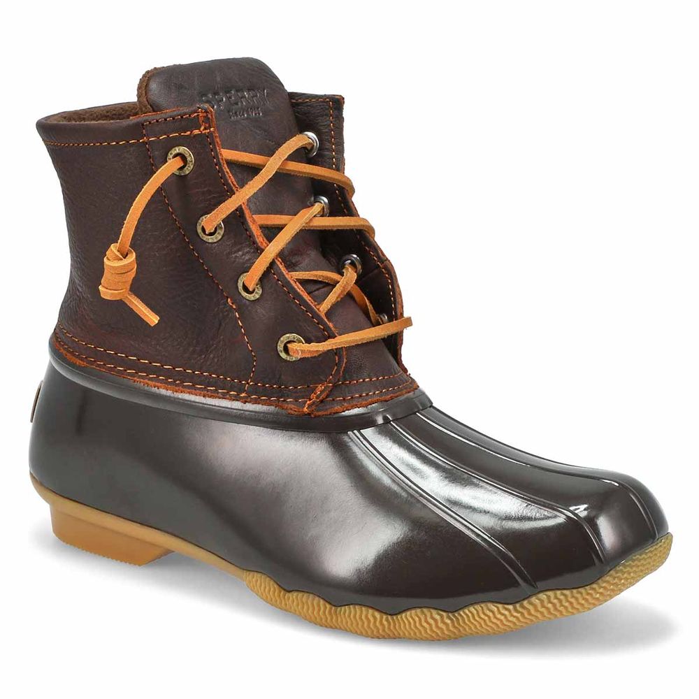 Women's Saltwater Core Rain Boot - Tan/Brown