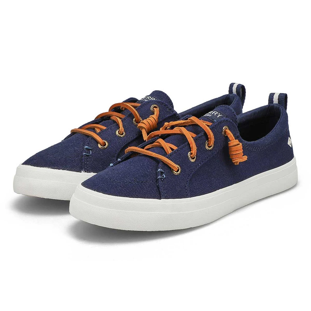 Women's Crest Vibe Linen Fashion Sneaker