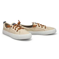 Women's Crest Vibe Linen Fashion Sneaker