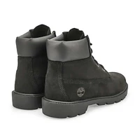 Kids' Basic 6" Waterproof Boot - Black