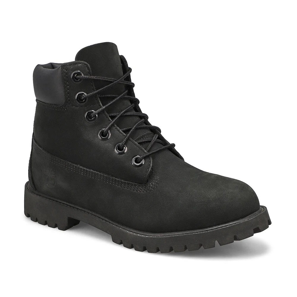 Bottes imperméables PREMIUM 6", noir, enfants