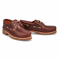 Men's Authentic 3 Eye Boat Shoe - Burgundy