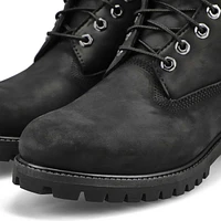 Men's Premium 6" Lined Waterproof Boot - Black