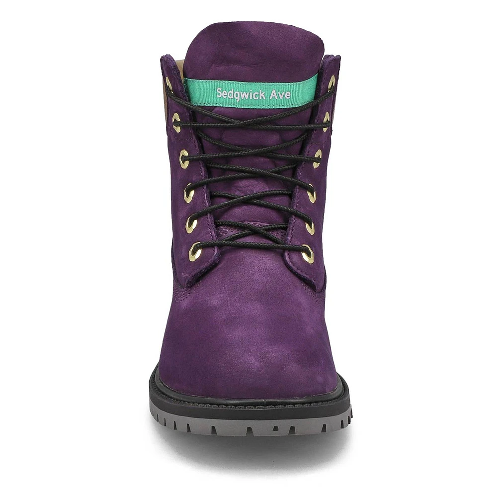 Women's Heritage 6" Waterproof Boot - Dark Purple