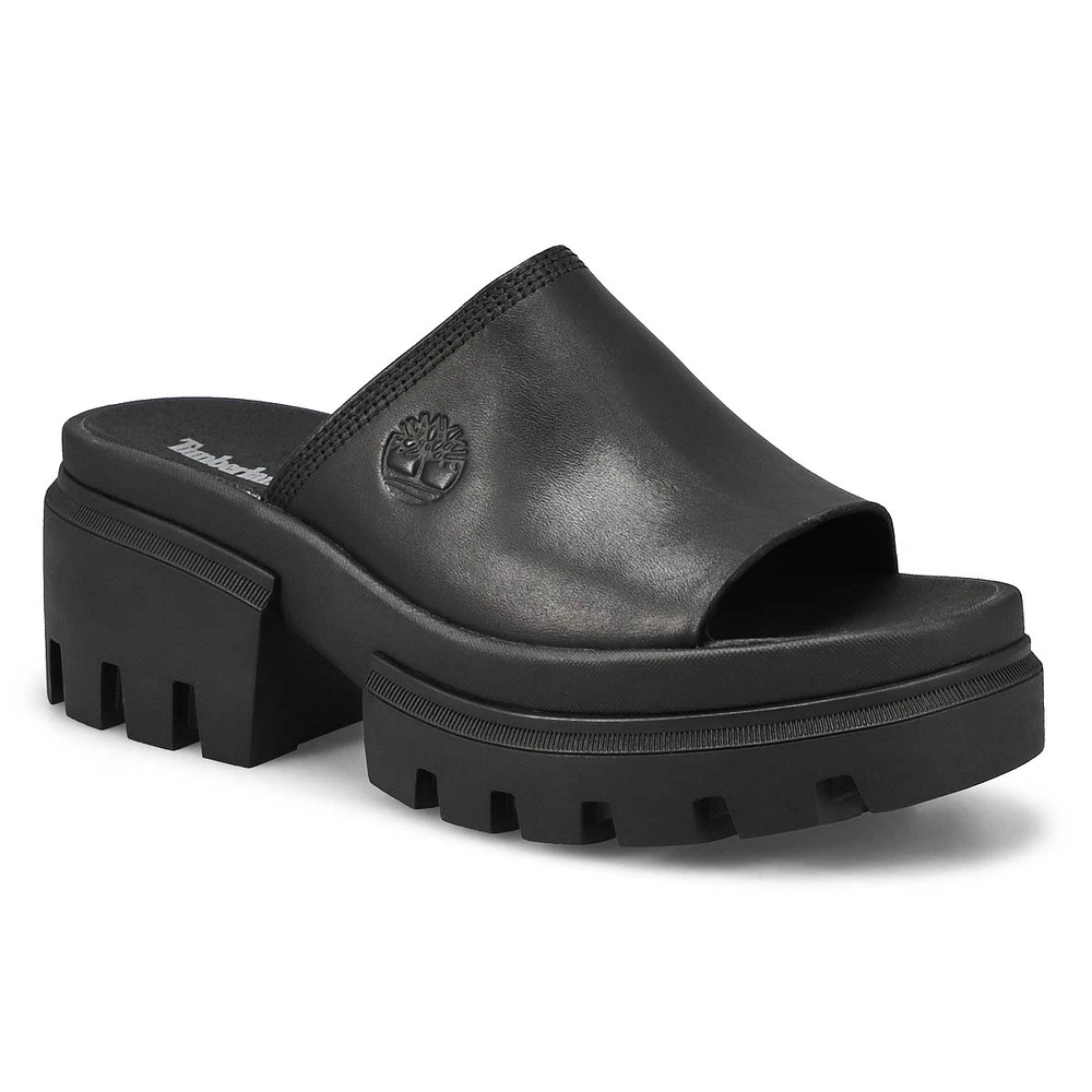 Women's Everleigh Platform Slide Sandal - Black