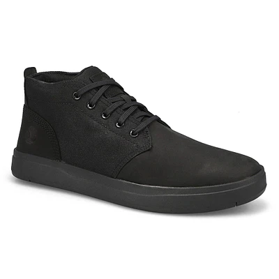 Mns Davis Square Chukka Boot - Black/Black