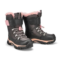 Girls' Toasty Waterproof Winter Boot - Charcoal