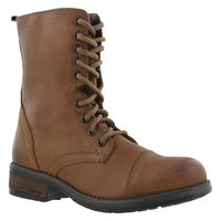 Women's Troopa 4.0 Lace Up Combat Boot - Cognac