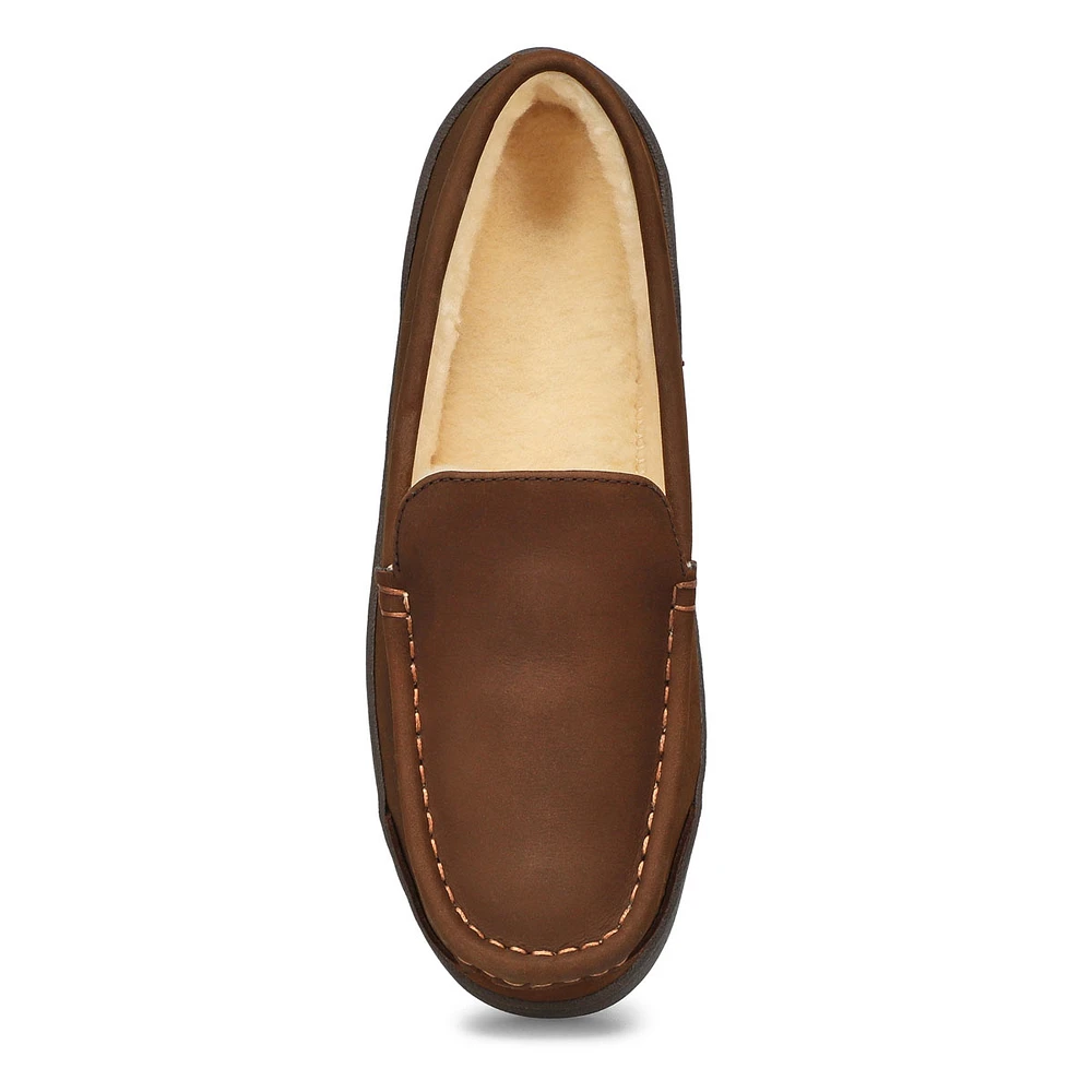 SoftMocs TYE avec semelle, cuir brun, hommes