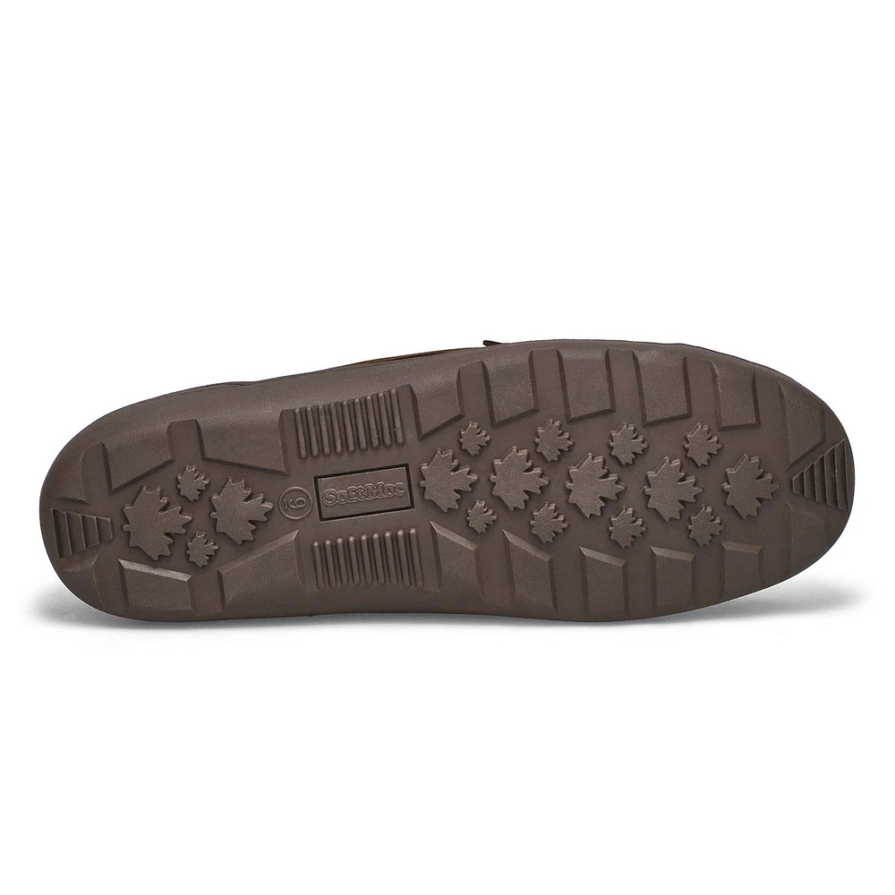 Men's Tye SoftMocs With Sole - Brown