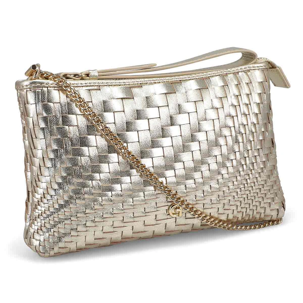 Women's Essential Woven Pouch Wristlet